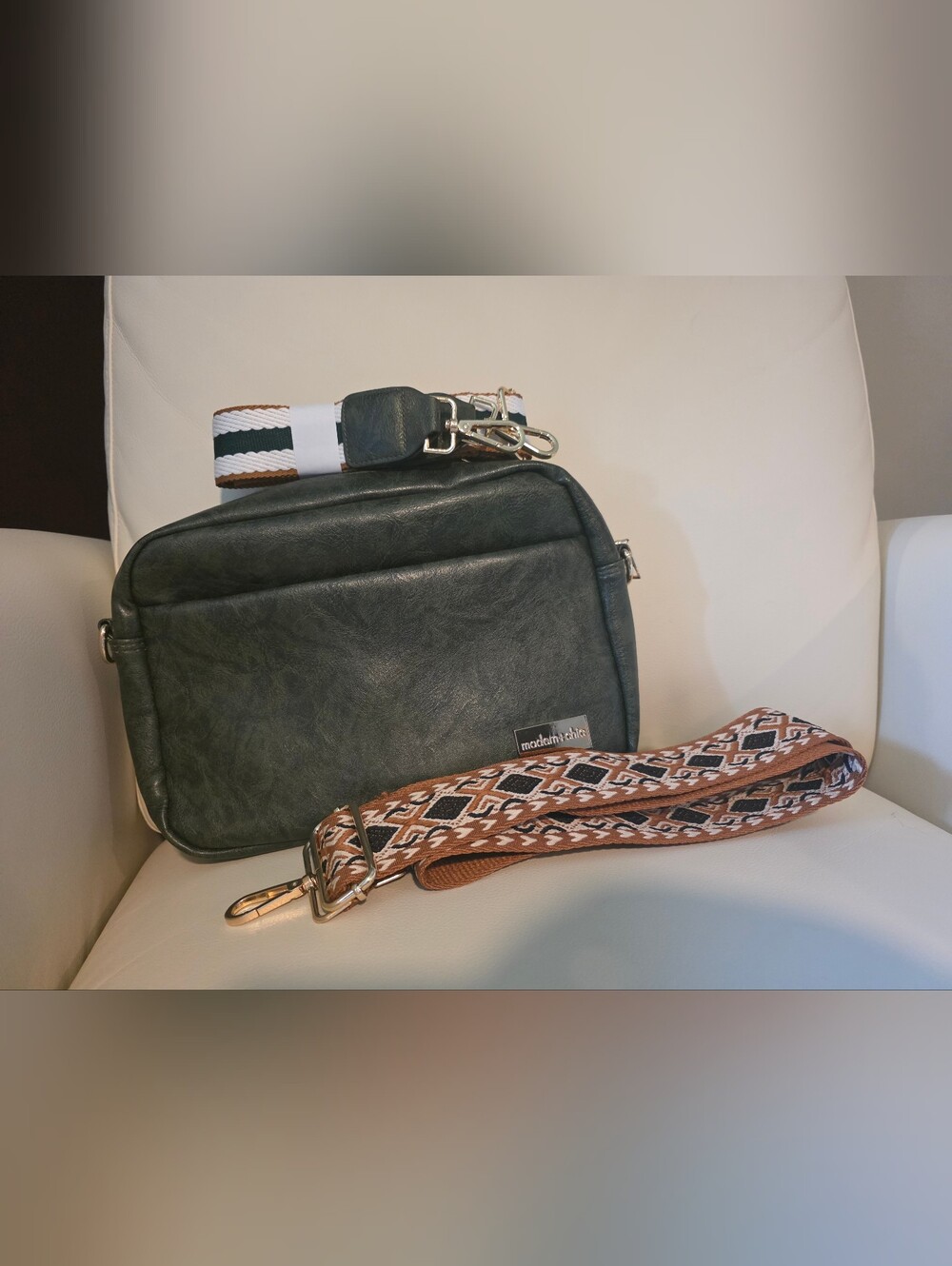 Modern And Chic Olive Green Alice Crossbody